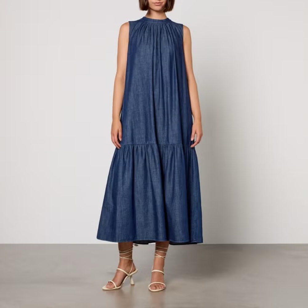 🌸🍀🌸 Weekend Max Mara Turchia Denim Dress size S 🌸🍀🌸
